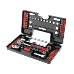 Купить Набір викруткових насадок і головок  з тріскачкаю 57 од. STORM