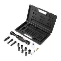 Купити Гайковерт кутовий пневматичний у кейсі + набір головок 1/2"