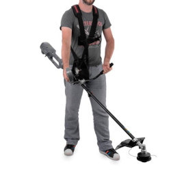 Купити Тример електричний, 1200 Вт, 230 В~50 Гц, 7500 об/хв, плавний пуск, діаметр обертання диска/ліски 25