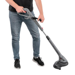 Купити Тример електричний, 350 Вт, 230 В~50 Гц, 10000 об/хв, діаметр обертання ліски 250 мм, регулювання до