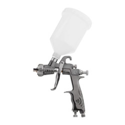 Купити Фарбопульт пневматичний LVLP, форсунка - 1.3 мм, з редуктором, пластиковий бачок - 600 мл, 2 бар