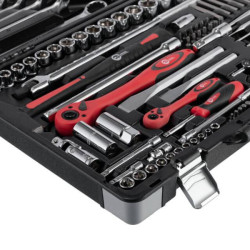 Купити Набір інструментів професійний  1/4 "& 1/2" 145од., Cr-V