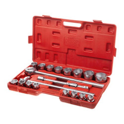 Купити Набір головок і комплектуючих 21од., 3/4", гол. 6гр., 19-50мм