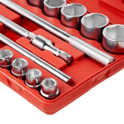 Купити Набір головок і комплектуючих 21од., 3/4", гол. 6гр., 19-50мм