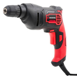 Купить Дриль електричний 500 Вт, 0-2400 об/хв, 0.8-10 мм, швидкозатискний патрон, реверс