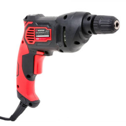 Купить Дриль електричний 500 Вт, 0-2400 об/хв, 0.8-10 мм, швидкозатискний патрон, реверс