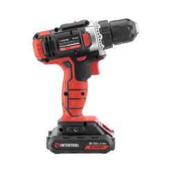 Купити Дриль-шурупокрут акумуляторний Li-Ion 18 В, 25 Nm, 0-400/0-1500 об/хв, 1,3 Аг