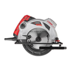 Купить Пила дискова 1500Вт, 5800об / хв, кут 90-45, глибина розпилу 65-43мм, диск 190мм * 20мм, 24 зуба, ла