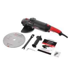 Купить Шліфмашина кутова 2400 Вт, діаметр круга 230 мм, 6300 об/хв, плавний пуск
