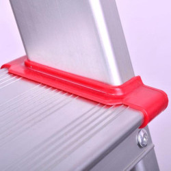 Купити Драбина з алюмінію, 3 сходинки, висота до платформи 630мм