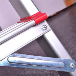 Купити Драбина з алюмінію, 4 сходинки, висота до платформи 850мм