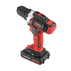 Купити Дриль-шурупокрут акумуляторний Li-Ion 18 В, 25 Nm, 0-400/0-1500 об/хв, 2x2.0 Аг