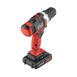 Купити Дриль-шурупокрут акумуляторний Li-Ion 18 В, 25 Nm, 0-400/0-1500 об/хв, 2x2.0 Аг