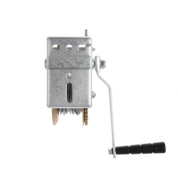 Купити Лебідка важільна барабанна, сталевий трос, тягове зусилля - 450 кг