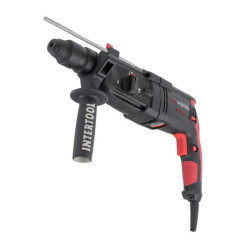 Купить Перфоратор 1000 Вт, 3.2 Дж, 0-1300 об/хв, 0-5100 уд/хв, 3 режими, знімний швидкозатискний патрон