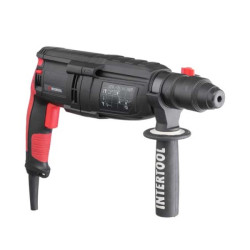 Купить Перфоратор 1000 Вт, 3.2 Дж, 0-1300 об/хв, 0-5100 уд/хв, 3 режими, знімний швидкозатискний патрон