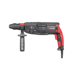 Купить Перфоратор 1000 Вт, 3.2 Дж, 0-1300 об/хв, 0-5100 уд/хв, 3 режими, знімний швидкозатискний патрон