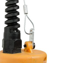 Купити Лебідка електрична 220/230В, 500Вт, 125/250 кг, трос 3.0мм * 12м