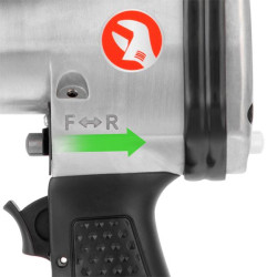 Купити Гайковерт пневматичний у кейсі + набір головок 17 од 1/2"