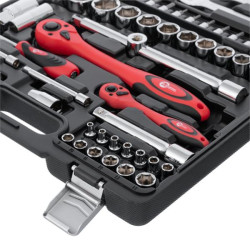 Купити Набір інструментів професійний  1/2 "& 1/4"; 82од, Cr-V.