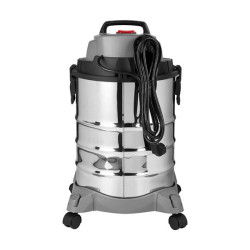 Купить Пилосос будівельний 1.4 кВт, бак 30 л., нержавіюча сталь 410, >17кПа, розетка, HEPA фільтр