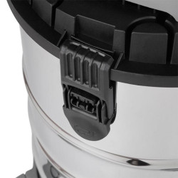 Купить Пилосос будівельний 1.4 кВт, бак 30 л., нержавіюча сталь 410, >17кПа, розетка, HEPA фільтр