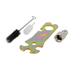 Купить Фарбопульт пневматичний LVMP MINI, форсунка 0.8мм, верхнiй пластиковий бачок 250мл., 2-2.5бар