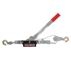 Купити Лебідка важільна тягове зусилля 4т, трос 2.50м * 4.5мм, робоча довжина троса 1.20м