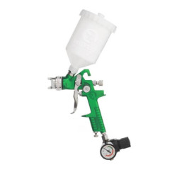 Купить Краскопульт пневматичний HVLP, форсунка 1.3мм, верхній пластиковий бачок 600мл, 3бар + редуктор