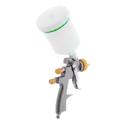 Купить Фарбопульт пневматичний LVLP BRONZE професійний, форсунка 1.8мм, верхній пластиковий бачок 600мл., 1