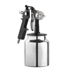Купити Фарбопульт пневматичний HP, форсунка 1.5мм, нижній металевий бачок 1000мл., 5бар