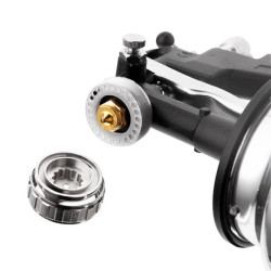 Купити Фарбопульт пневматичний HP, форсунка 1.5мм, нижній металевий бачок 1000мл., 5бар