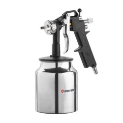 Купити Фарбопульт пневматичний HP, форсунка 1.5мм, нижній металевий бачок 1000мл., 5бар