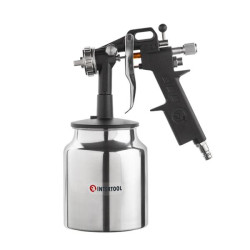 Купити Фарбопульт пневматичний HP, форсунка 1.5мм, нижній металевий бачок 1000мл., 5бар