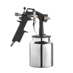 Купити Фарбопульт пневматичний HP, форсунка 1.5мм, нижній металевий бачок 1000мл., 5бар