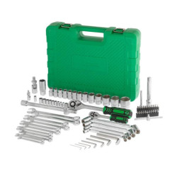 Купити Набір інструментів  1/2" & 1/4", 77од.(гол.4-32мм, кл.комб,7-19мм,кл.шарн.8-15мм)