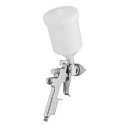 Купить Фарбопульт пневматичний HVLP, форсунка 1.4мм, верхній пластиковий бачок 600мл., 3бар