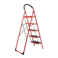 Купити Драбина 5 сходинки 380*260мм висота 1617мм, до верхньої сходинки 1215мм