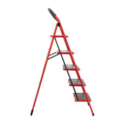 Купити Драбина 5 сходинки 380*260мм висота 1617мм, до верхньої сходинки 1215мм