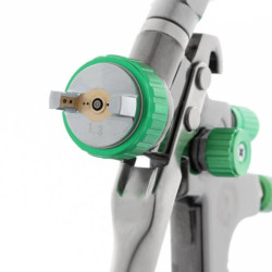 Купить Фарбопульт пневматичний LVLP GREEN  професійний, форсунка 1.3мм, верхній пластиковий бачок 600мл., 1