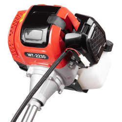 Купить Мотокоса 1.85 кВт, 52 см³, котушка, фреза 40 зубців, двоплечовий ранцевий ремінь, STORM (комплект із