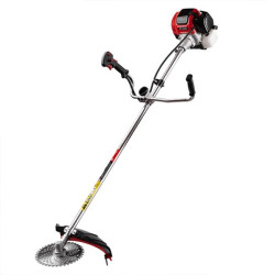 Купить Мотокоса 1.85 кВт, 52 см³, котушка, фреза 40 зубців, двоплечовий ранцевий ремінь, STORM (комплект із