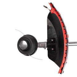 Купить Мотокоса 1.85 кВт, 52 см³, котушка, фреза 40 зубців, двоплечовий ранцевий ремінь, STORM (комплект із