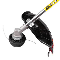 Купить Мотокоса 1.85 кВт, 52 см³, котушка, фреза 40 зубців, двоплечовий ранцевий ремінь, STORM (комплект із