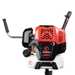 Купить Мотокоса 1.85 кВт, 52 см³, котушка, фреза 40 зубців, двоплечовий ранцевий ремінь, STORM (комплект із