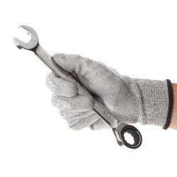 Купить Набір ключів комбінованих з храповим механізмом 8 од.: 8-19 мм (8-10-12-13-14-15-17-19), Cr-V, PROF 