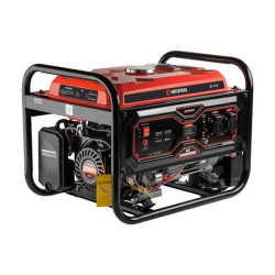 Купити Генератор бензиновий 2.8/3 кВт, 220 В, 15 л, електро+ручний старт, мідна обмотка, STORM