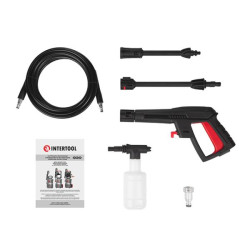 Купити Мийка високого тиску 1600Вт, 6-7 л/хв, 90-130бар, шланг 5м