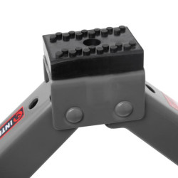 Купити Домкрат механічний ромбоподібний 2т. з тріскачкою, гумовий упор., 110-400 мм