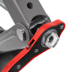 Купити Домкрат механічний ромбоподібний 2т. з тріскачкою, гумовий упор., 110-400 мм